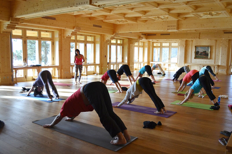 Power yoga Beskydy mountains
